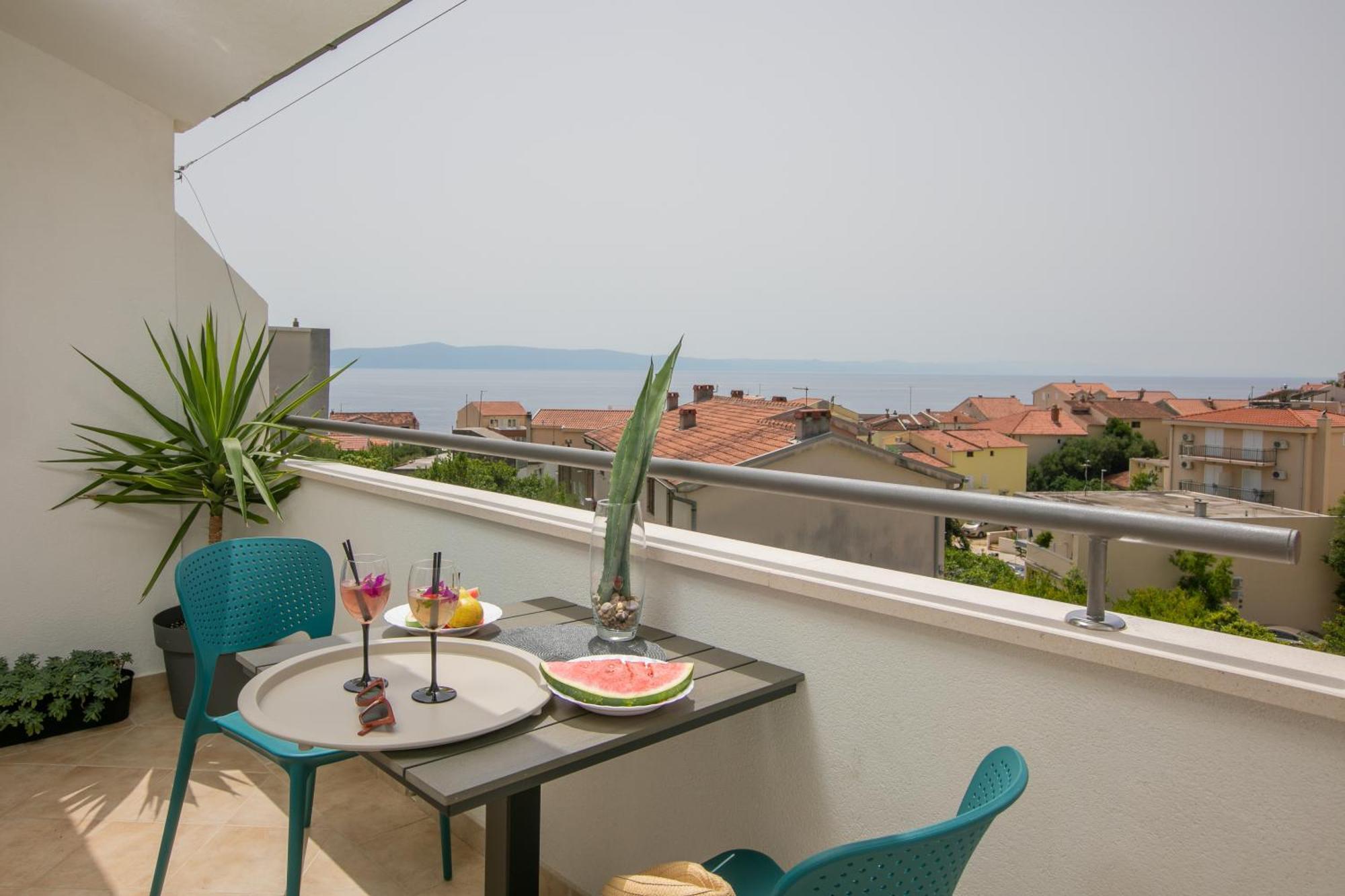 Sea View Ela Apartments Podgora Chambre photo